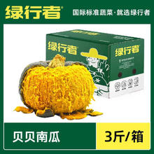 绿行者 GREER 山东贝贝南瓜 2.5kg