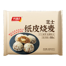 千味央厨 芝士纸皮烧麦 240g 4个装