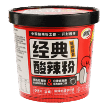 四川风味清真非油炸100%纯红薯通许酸辣粉 130g热销款