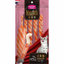 麦富迪猫条 猫咪零食亲嘴鱼猫条成幼猫补水发腮三文鱼14g*5支9.9元