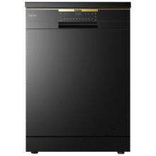 海尔（Haier）洗碗机13套独立式80℃双微蒸汽智能开门烘干全自动家用洗碗机 AK400-EW130266BKD4068元