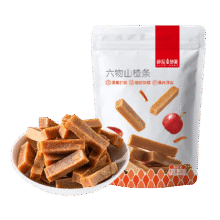 薛记炒货 山楂条 200g 任选9件39元（需领券，合4.33元/件）