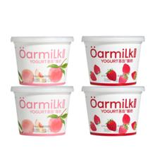 Oarmilk 吾岛果味生牛乳酸奶420g*1桶