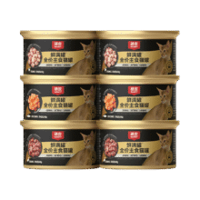 顽皮 鲜满罐主食猫罐头高蛋白猫湿粮混合口味85g*6罐全价猫湿粮21.11元（需领券）