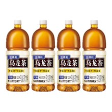 三得利 乌龙茶无糖茶饮料茉莉原味 1.25L*211.9元