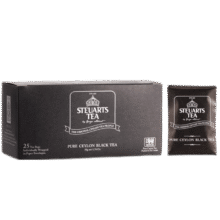锡尔德Steuarts Tea原装进口锡兰红茶袋泡茶 斯里兰卡红茶盒装2g*25袋 黑盒茶包50g*1盒19.86元（需领券，合9.93元/件）
