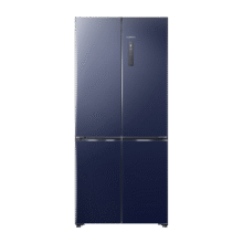 西门子（SIEMENS）大容量家用十字对开门四门多门冰箱 一级能效超薄可嵌入风冷无霜净味湖韵蓝BCD-503W(KC88E1656C)6990元