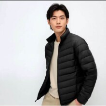 波司登  春季短款轻薄保暖男士立领长袖羽绒服外套299元
