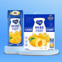 纯甄 果粒风味 笑脸包 酸奶 2.8g蛋白质 燕麦黄桃 30盒80.9元