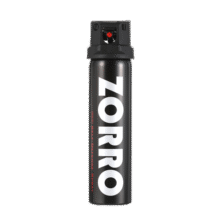 佐罗（ZORRO）骑士黑 防卫器剂防身防狼喷胶 防狼神器房车防身用品