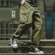 Maden 马登工装 男士复古纯棉锥形休闲裤￥142.91 7.5折