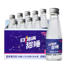 日加满 甜睡营养素饮料 零糖零脂 含GABA 睡前饮用 120ml*10瓶125元 (券后省25)