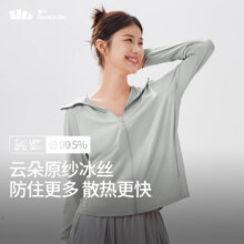8日0点: 蕉下 女士宽松冰丝透气防晒衣
