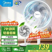 美的 SAF30AC 落地扇 白色82.65元