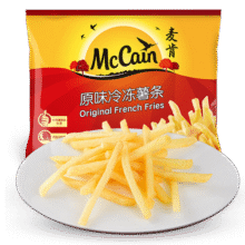 麦肯原味冷冻薯条950g 预制菜速食小吃菜肴 菜油炸食品空气炸锅食材