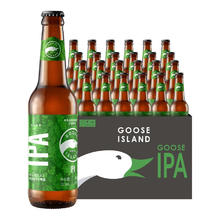 京东PLUS：GOOSE ISLAND 鹅岛 IPA精酿啤酒印度淡色艾尔355ml*24瓶整箱装163.6元