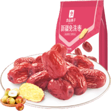 88VIP:良品铺子新疆免洗枣500g6.26元（需领券，淘金币抵3.64）