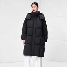 坦博尔 零下可穿！90%鹅绒 双层防风高充绒中长款羽绒服 （3色可选）604.1元