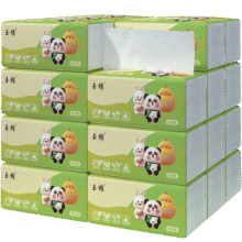 玉棉（yumian）5层家用纸巾抽纸整箱实惠装餐巾纸卫生纸家庭母婴新人厨房 5层 400张*3包
