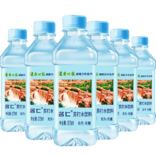 名仁  苏打水 饮用水 无糖无汽弱碱性 375ml*20瓶*2件