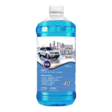 汽车玻璃水强力去污雨刮水 1.3L*2瓶1.49元（需领券）