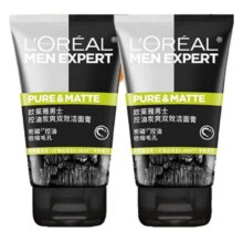 欧莱雅 男士洗面奶50ml*2支19.9元（合9.95元/支）