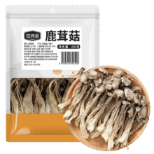 首购：珍锦荟 鹿茸菇 100g6.15元包邮（需试用）