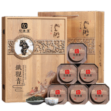 印象堂茶叶一级铁观音504g乌龙茶浓香礼盒装中秋节礼品送长辈88元 (券后省70)