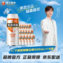 珠江啤酒 11°P 比利时风味白啤 精酿啤酒 双十一狂欢购 500mL 15罐