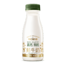 每日鲜语高钙有机鲜牛奶250ml*5瓶+鲜奶185*6瓶34.07元+6.63元淘金币