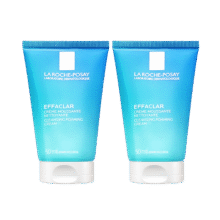 理肤泉油皮洁面泡沫50ml*2净肤控油清洁温和水杨酸洗面奶【临期清仓】40.9元