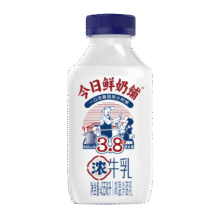 新希望 鲜牛奶 今日鲜奶铺 4.2g蛋白 455ml 5瓶装37.9元