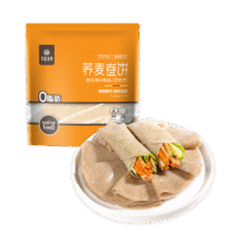 华田禾邦 荞麦卷饼 1kg 24张 0脂肪 粗粮饼皮手抓饼薄饼 速食早餐半成品11.9元