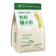 豫娃娃 有机糯米粉 2斤 粗粮杂粮面粉 麻团汤圆糍粑冰皮月饼年糕粉13.2元