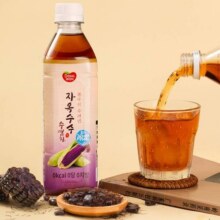 韩国进口东远紫玉米须茶草本饮料植物茶瓶装0糖0卡0脂玉米须茶