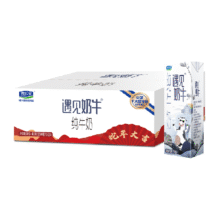 君乐宝 高蛋白纯牛奶200ml×24盒27.43元+0.69元淘金币