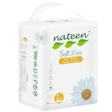 那特恩（NATEEN） 婴儿纸尿裤 宝宝尿不湿裤棉柔吸收裤新生儿防漏粘贴裤大包装 婴儿纸尿裤②段【S码】56片【2-5KG】
