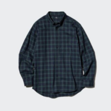 UNIQLO 优衣库 男女同款优质长绒棉格子衬衫折114.91元/件（拍3件344.73元，需凑单）