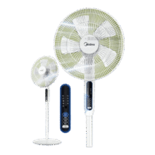 美的（Midea）电风扇 家用风扇 落地扇 台立式轻音节能强风电扇 宿舍降温循环柔风自然风桌面小风扇 国家补贴 【7叶高度可调】SAH35MKL159元 (券后省20)