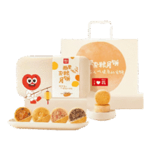 西贝莜面村 杂粮月饼礼盒480g 四种口味 中秋礼盒高档手提团购送礼 企业福利 杂粮月饼礼盒480g（60g*8粒）168元 (每满158减40,券后省50)