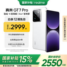 国家补贴：realme GT7 Pro 5G手机 12GB+256GB 骁龙8至尊版