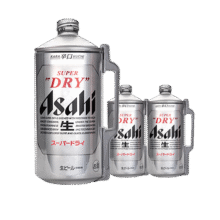 临期品：Asahi 朝日 Super Dry 超爽 生啤酒 日本进口 2L*2桶109.25元 包邮（10月29日到期，介意勿买）