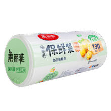 美丽雅美丽雅保鲜袋食品级家用加厚密封袋经济装耐高温一次性分装塑料袋 【小号】点断式保鲜袋- 130只8.9元 (满2件9折)