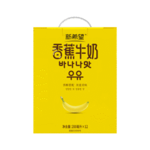 新希望香蕉牛奶 礼盒装送礼佳品200ml*12盒*2箱 7月底产(乳制品 非饮料) 200ml*12盒24.9元