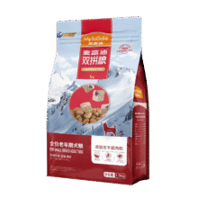 麦富迪冻干狗粮 超肉粒冻干双拼粮 通用型老年犬1.5kg46元