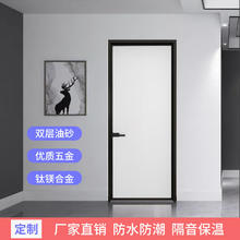 斯罗克 厨卫门 双层白油砂玻璃 极窄型材-单包边（边框颜色可选黑/白/灰）