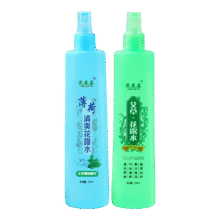 花露水清香型清凉喷雾提神户外留香多种植物驱蚊虫 艾草+薄荷2瓶装