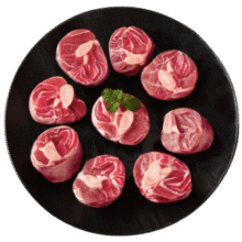中农顺 宁夏滩羊小腿切块净重4斤 羊肉生鲜羊腿火锅食材 清真 源头直发