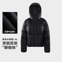 骆驼 户外高蓬保暖羽绒服 女款短款259元