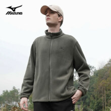 美津浓 Mizuno  户外夹克立领摇粒绒外套99.5元包邮